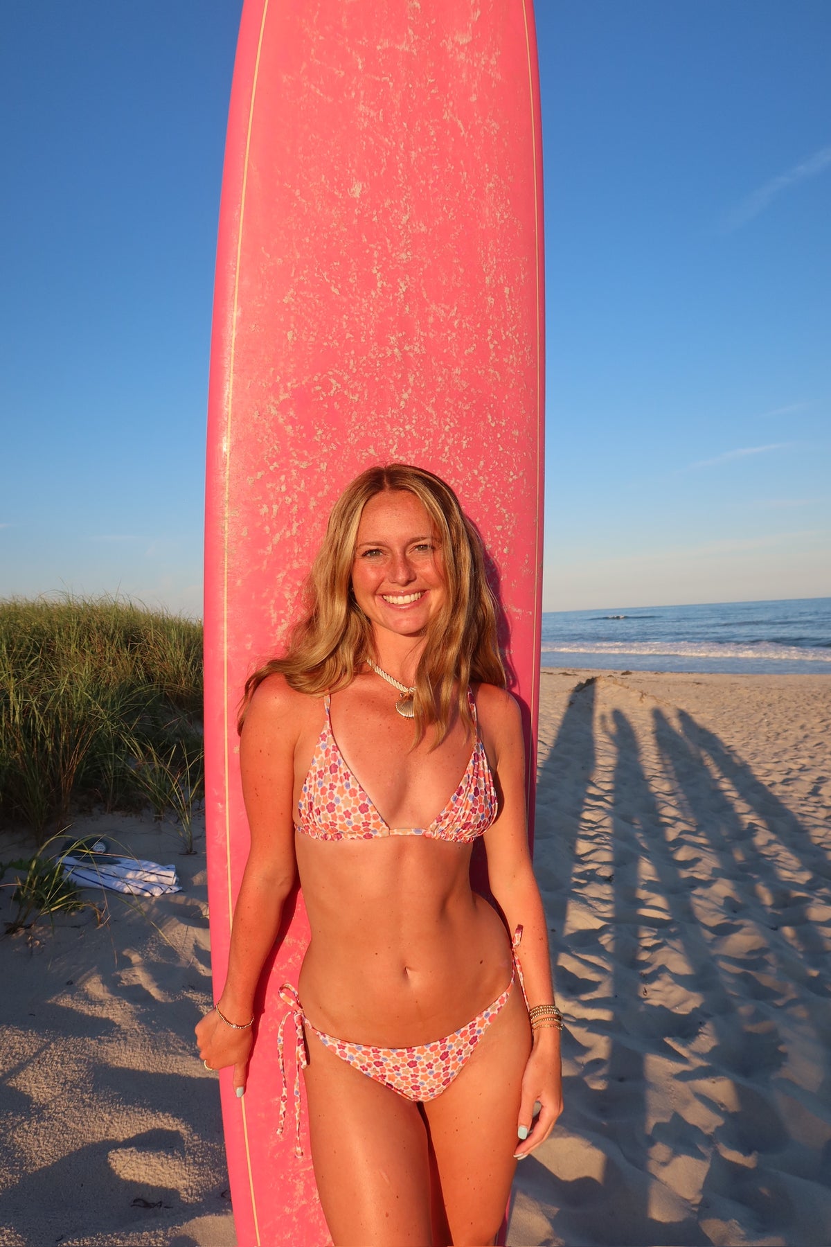 Sunset Aloha Bikini Top